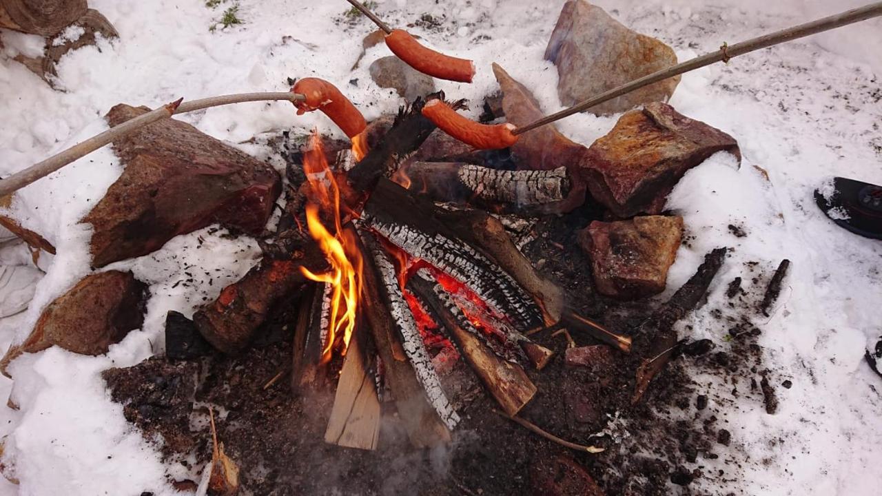 Chatki Niwki U Zboja Krościenko Buitenkant foto