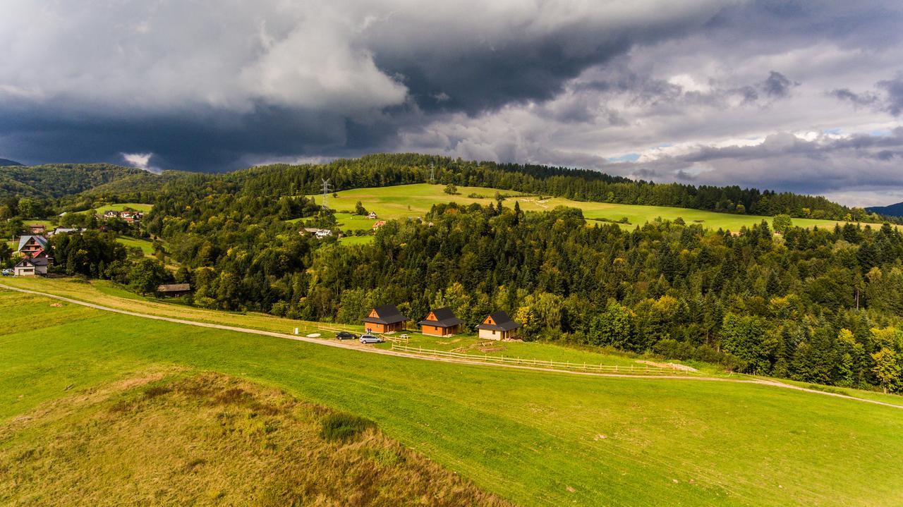 Chatki Niwki U Zboja Krościenko Buitenkant foto