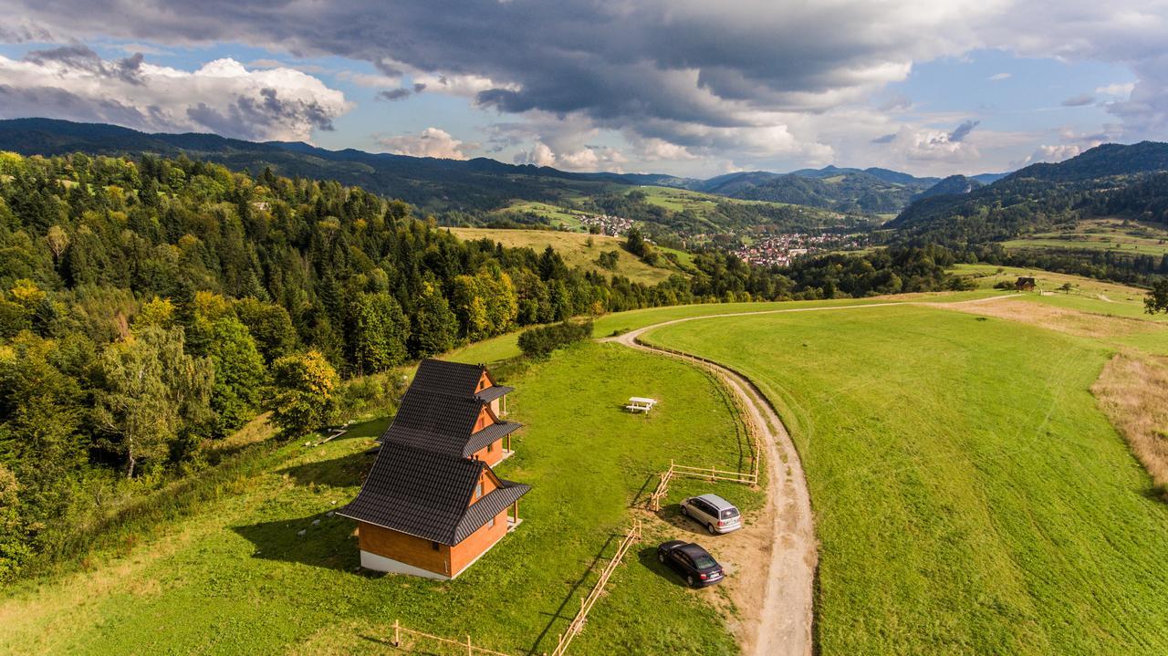 Chatki Niwki U Zboja Krościenko Buitenkant foto