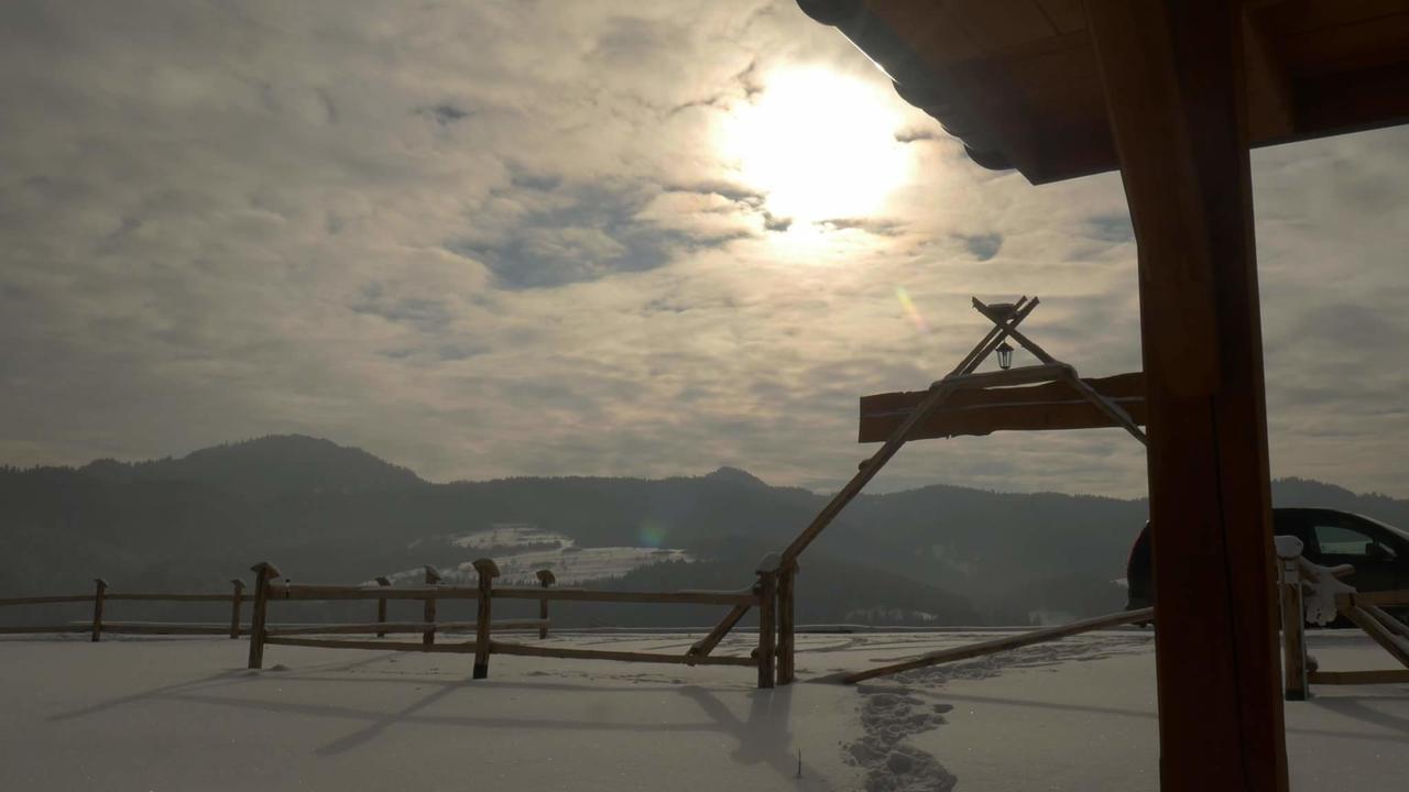 Chatki Niwki U Zboja Krościenko Buitenkant foto