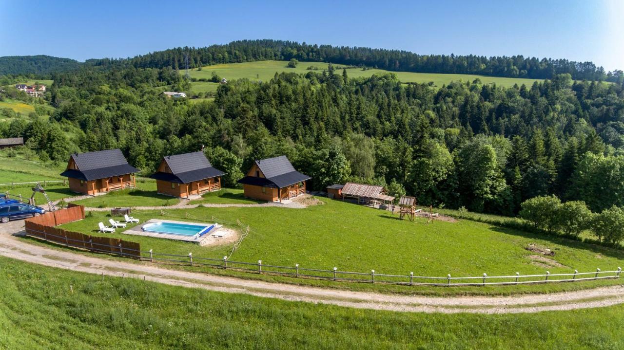 Chatki Niwki U Zboja Krościenko Buitenkant foto